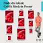 Preview: Rote Gerbera Poster: Blütenpracht - jetzt Poster bestellen!